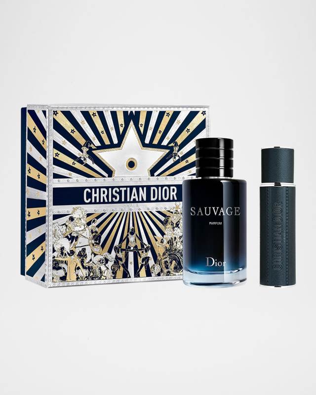 Limited Edition Sauvage Parfum and Travel Spray Gift Set